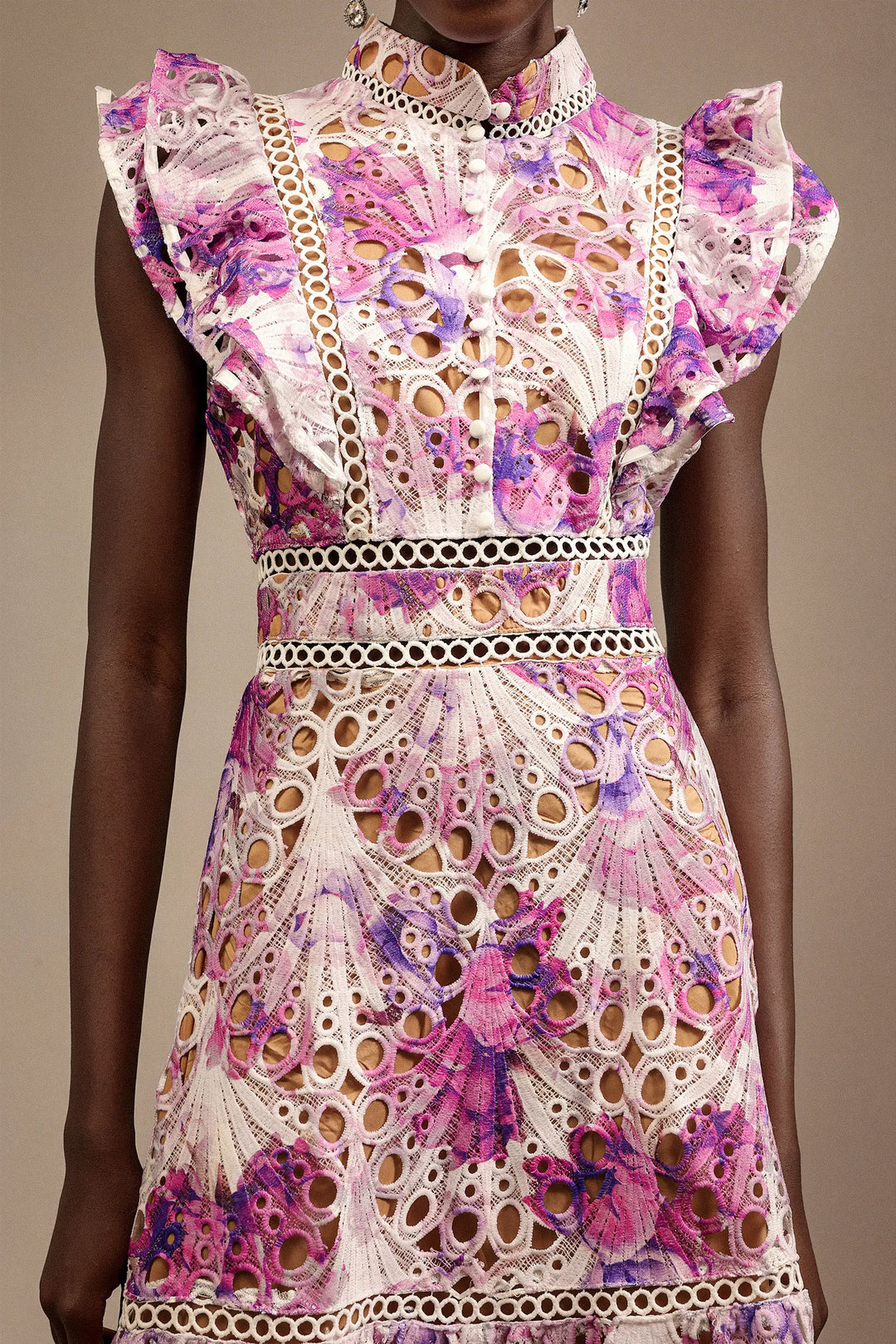 Paula - Hollow Sleeveless Midi Dress