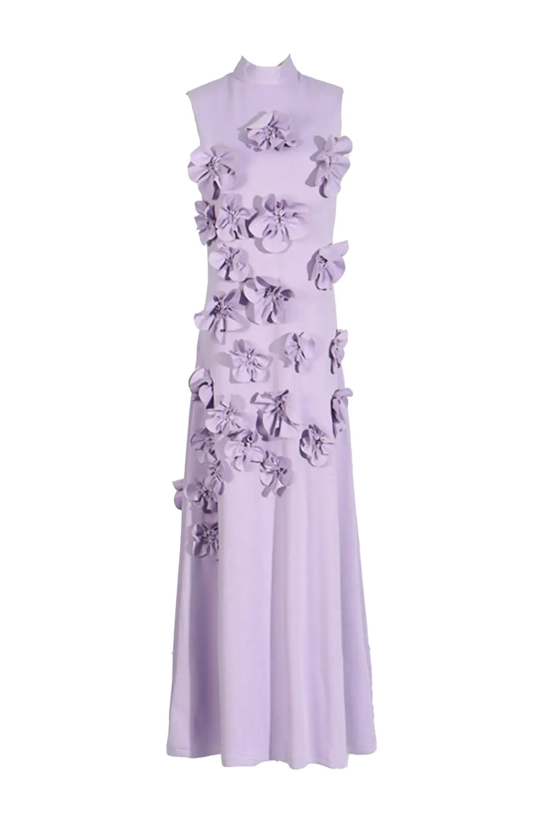 Rose Flower Maxi Dress