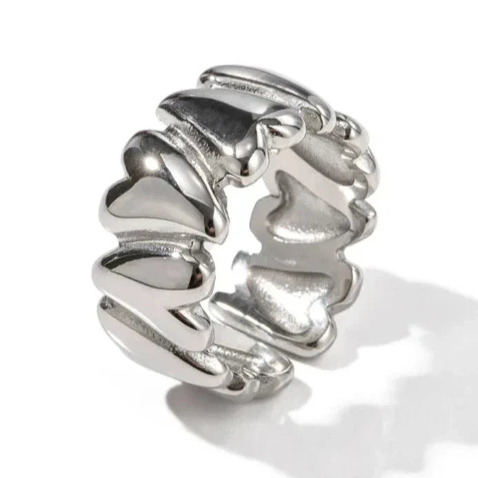 Laylah - Wrap-Around Heart Ring