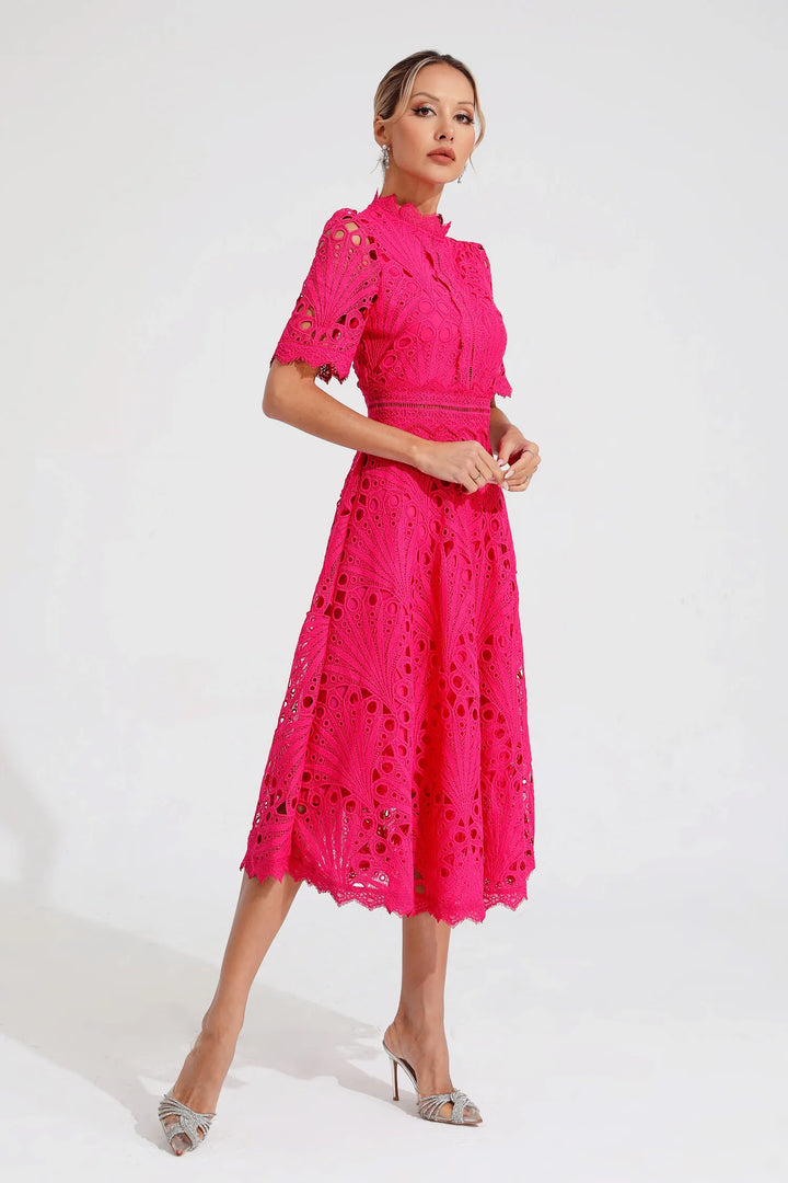 Lisandia Cut Out Midi Dress