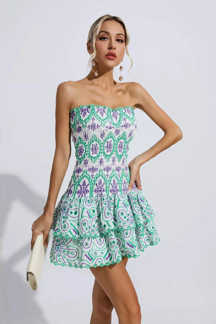 Raye Ruffle Mini Dress
