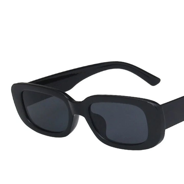 Silk & Sapphire Rectangle Sunglasses