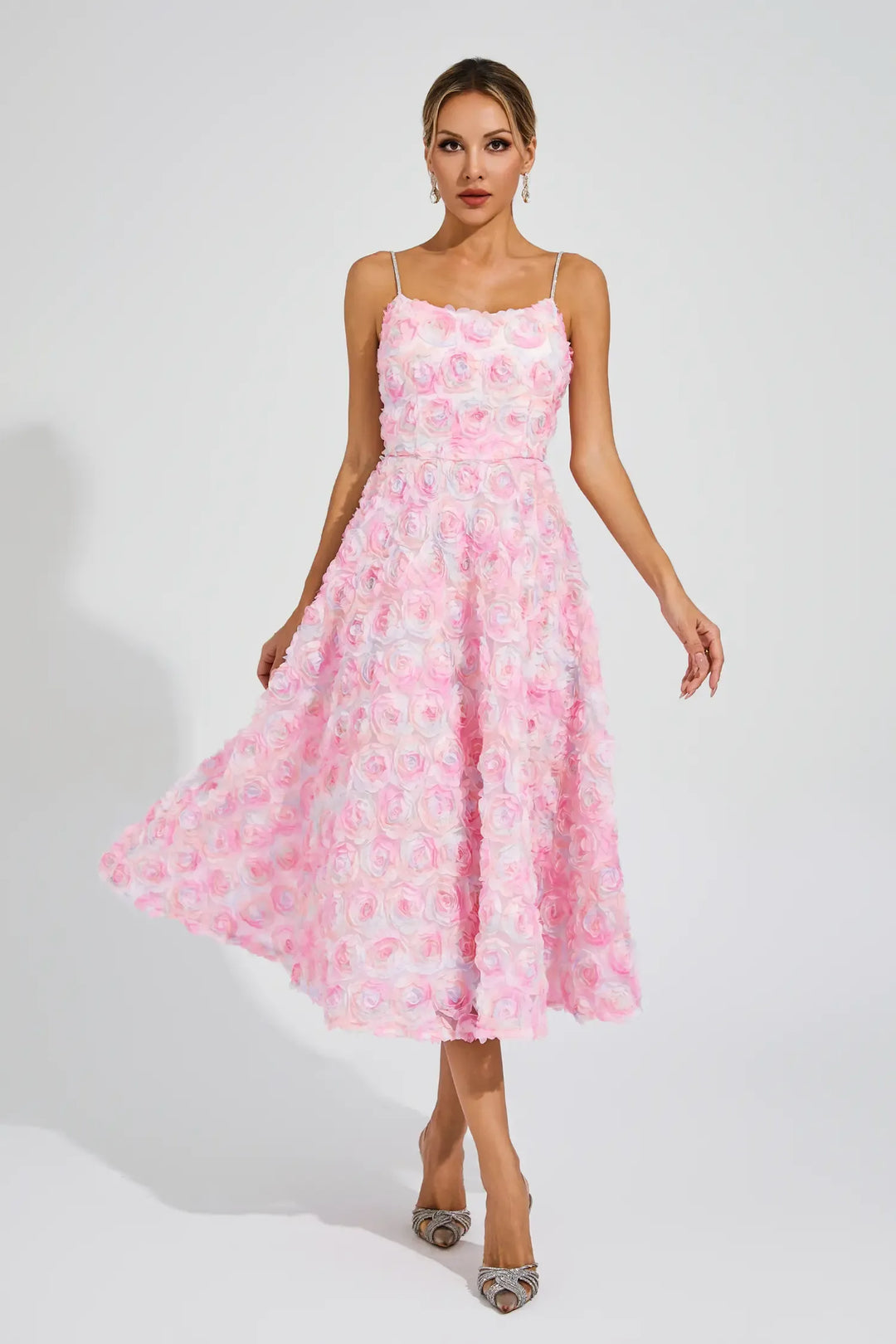 Wendy - Flower Slip Dress