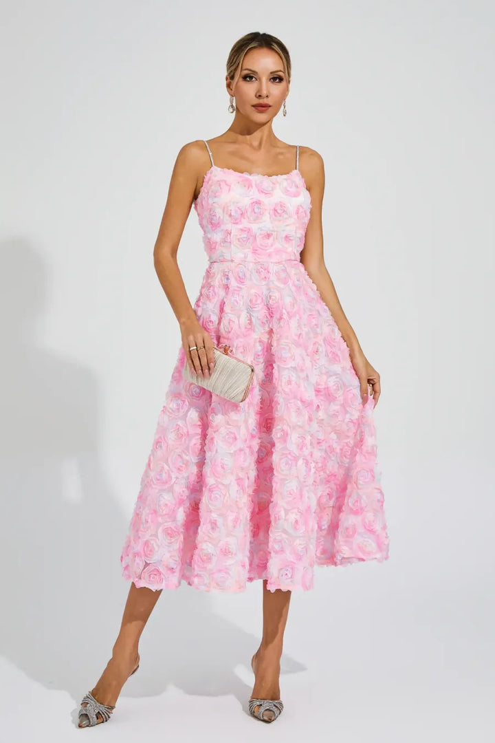 Wendy - Flower Slip Dress