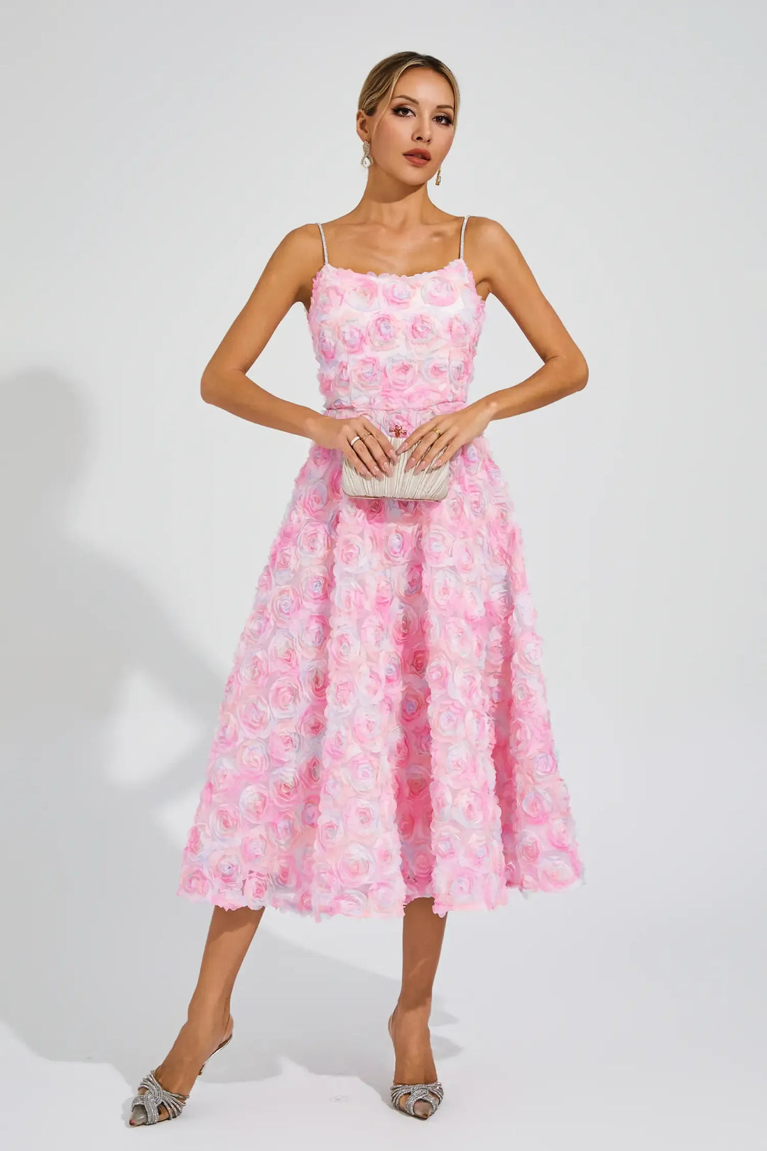 Wendy - Flower Slip Dress
