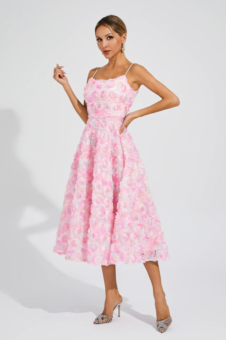 Wendy - Flower Slip Dress